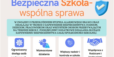 Bezpieczeństwo jest dla nas najważniejsze!